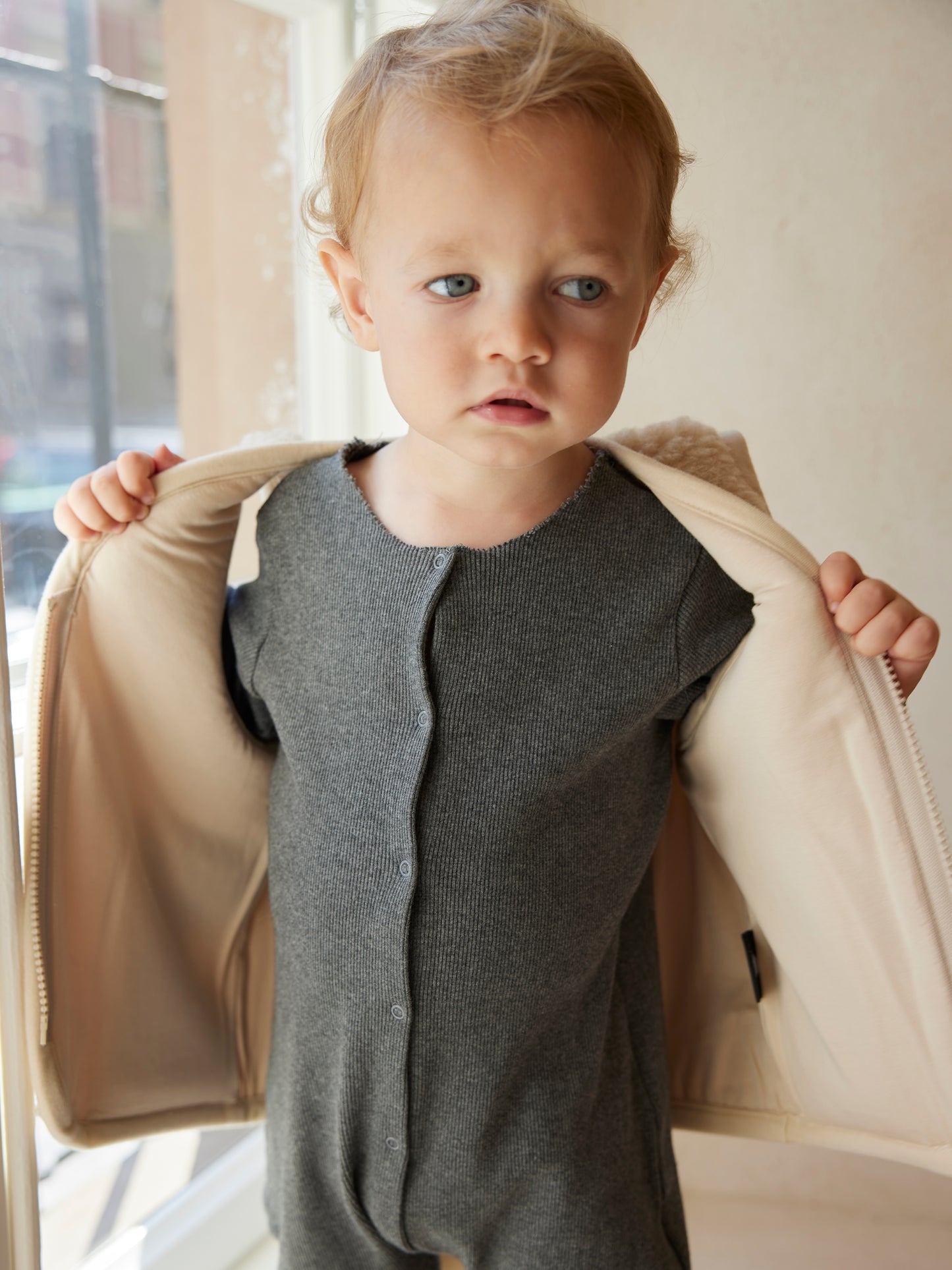 WOOL VEST WITH LINING