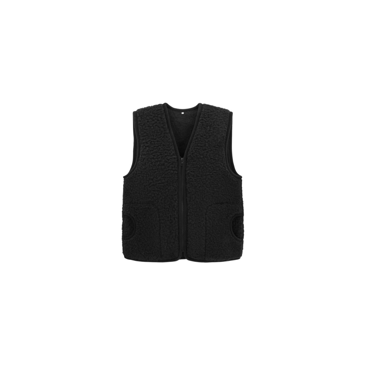 WOMEN'S WOOL VEST WITH LINING