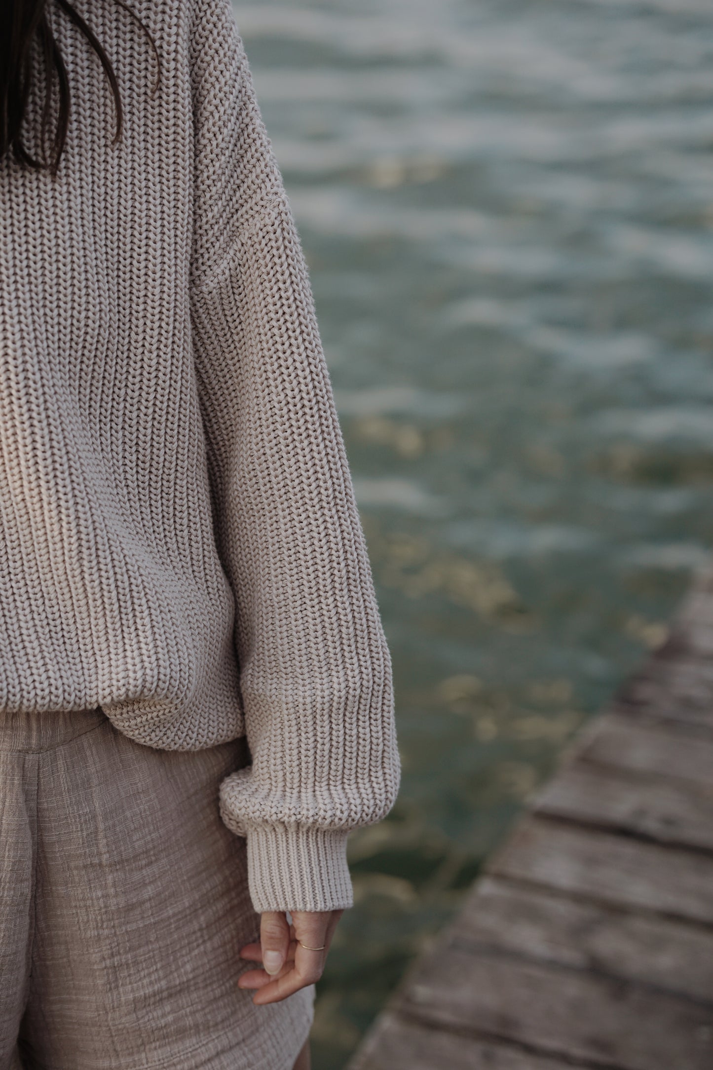 WOMEN'S COTTON SWEATER
