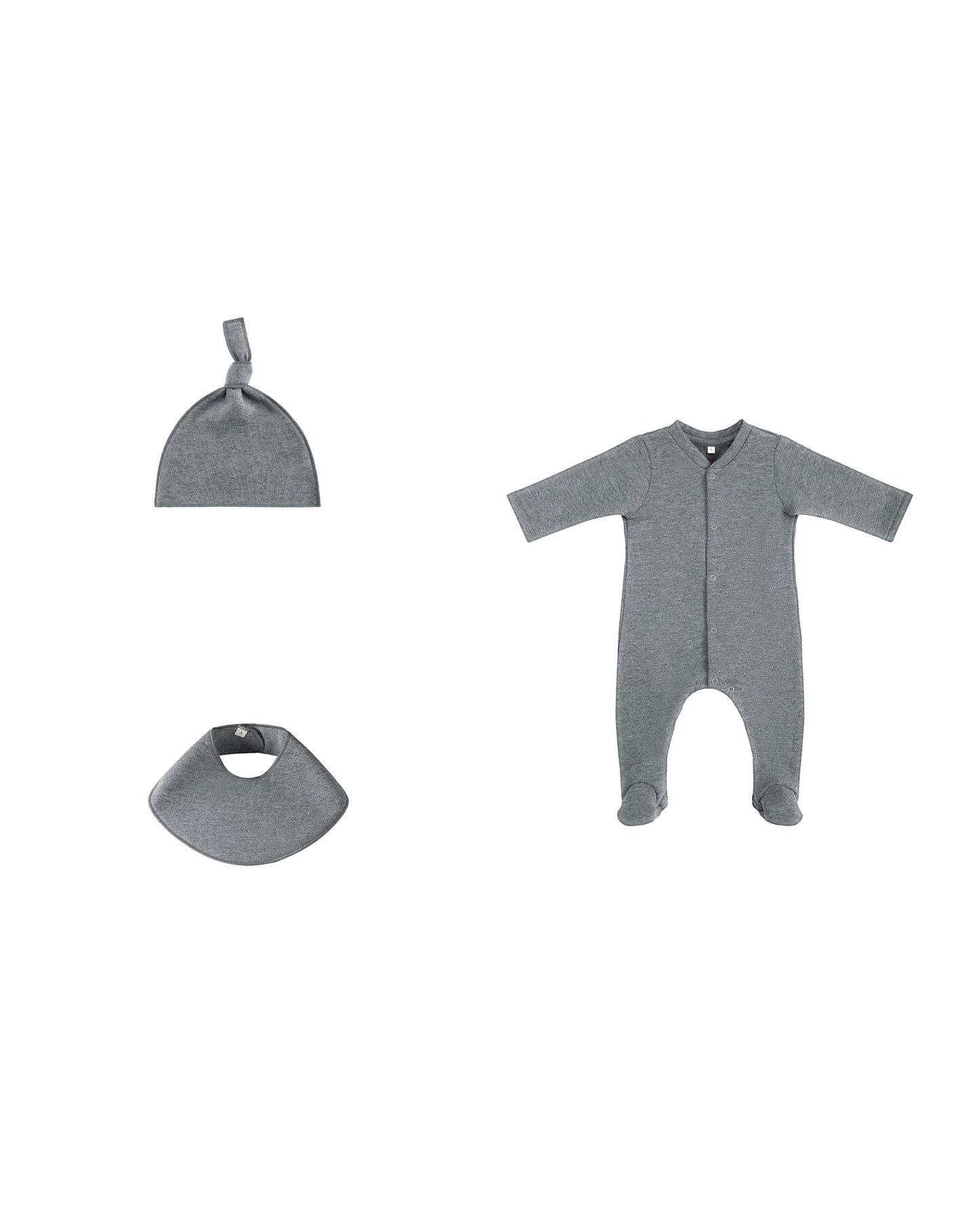 BABY STARTER SET DARK GREY