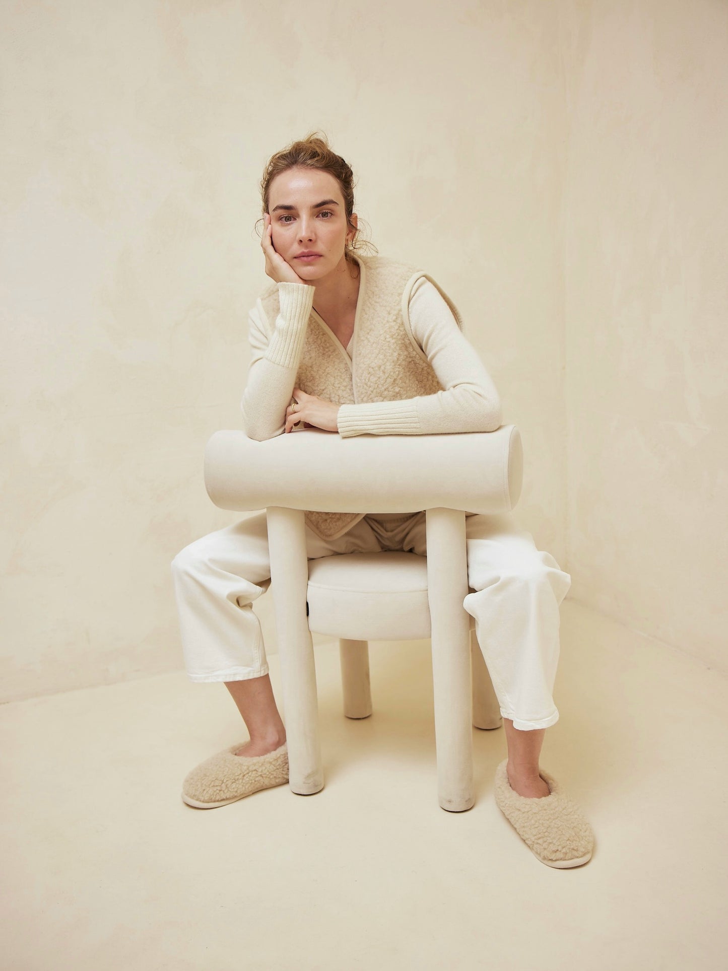 WOMEN'S WOOL SLIPPERS