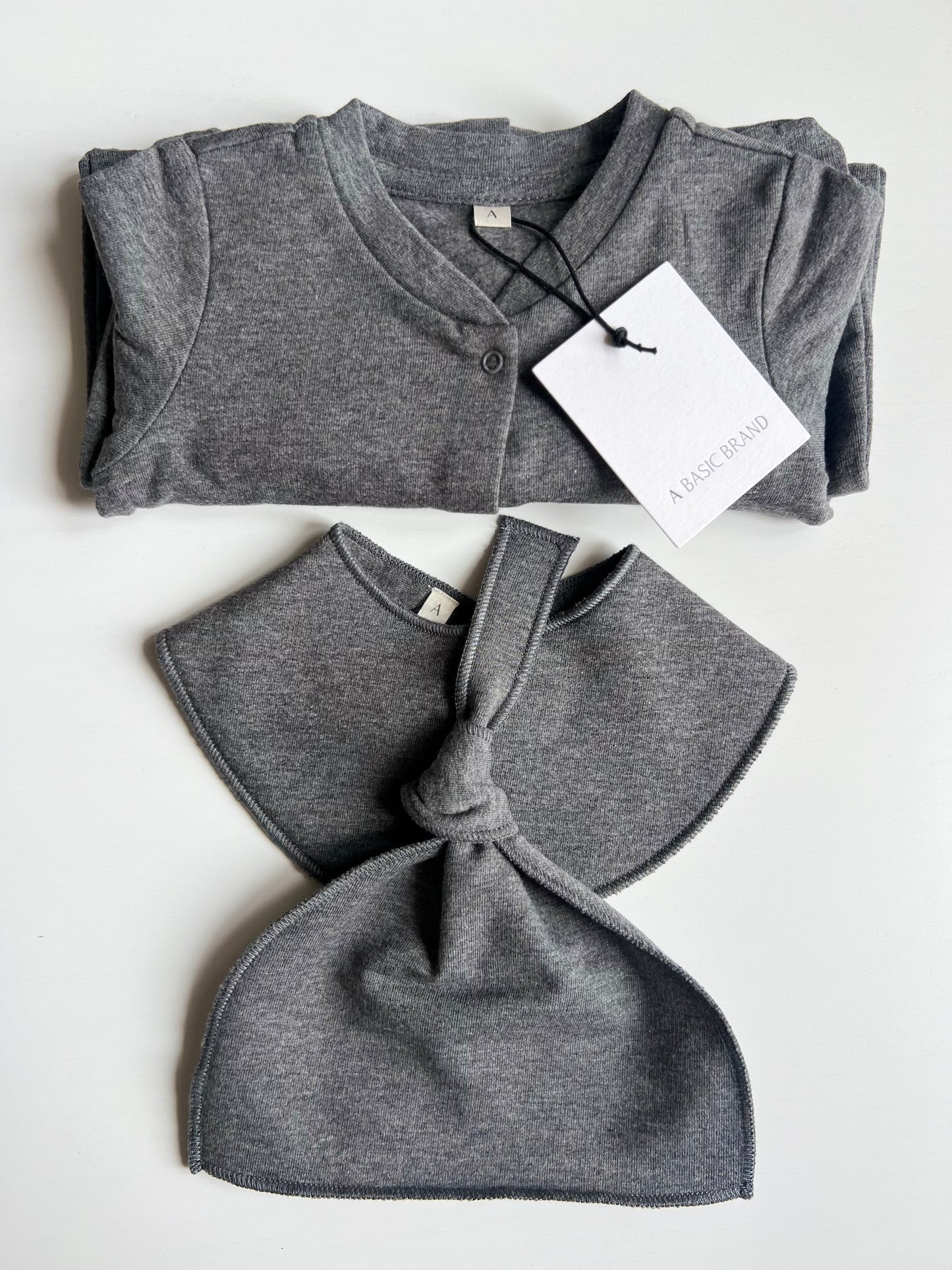 BABY STARTER SET DARK GREY