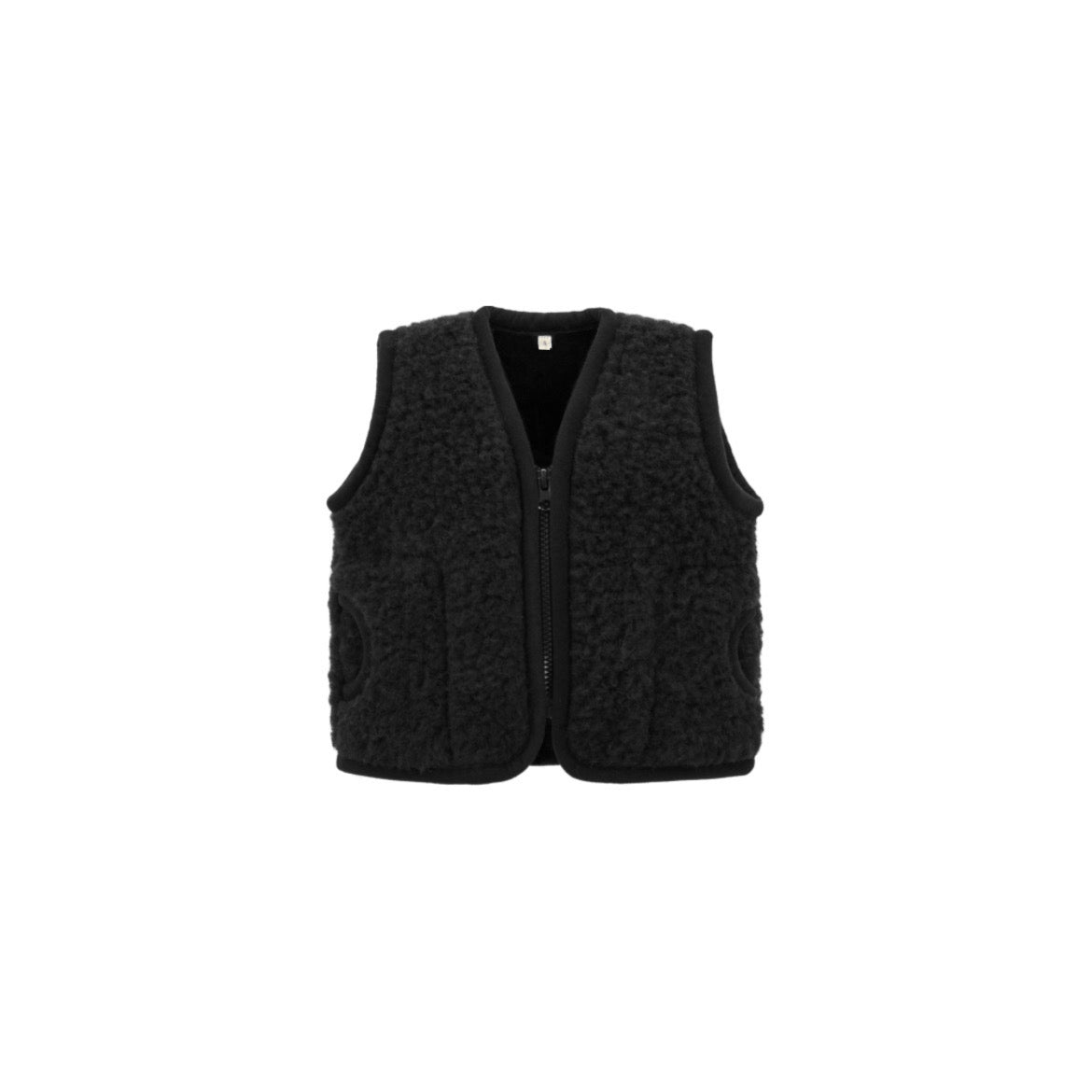WOOL VEST WITH LINING