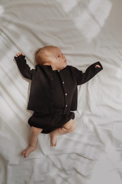 RIB CARDIGAN