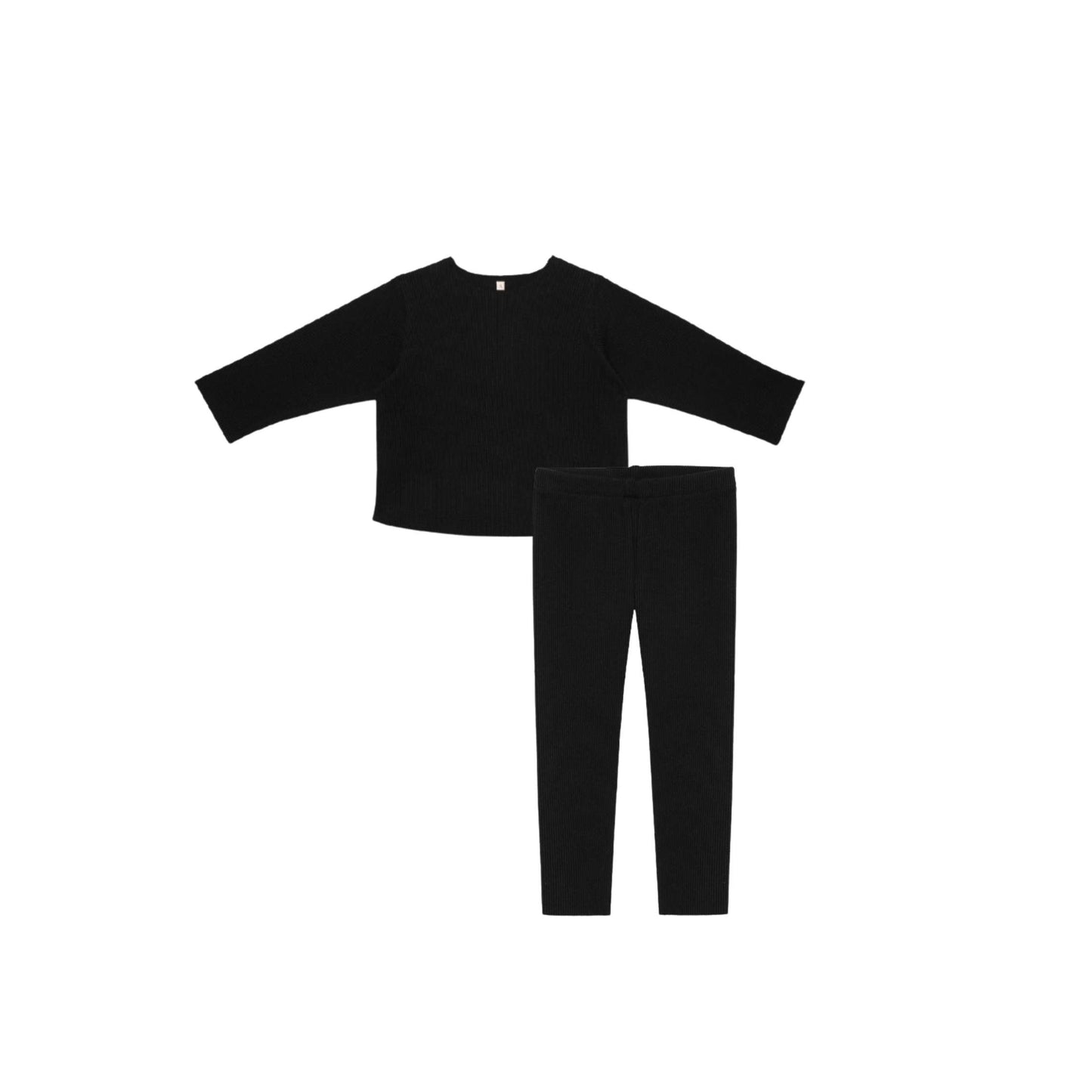 RIB SWEATSHIRT SET