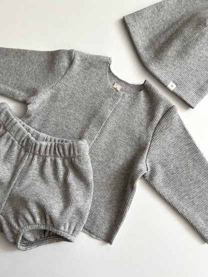 RIB CARDIGAN