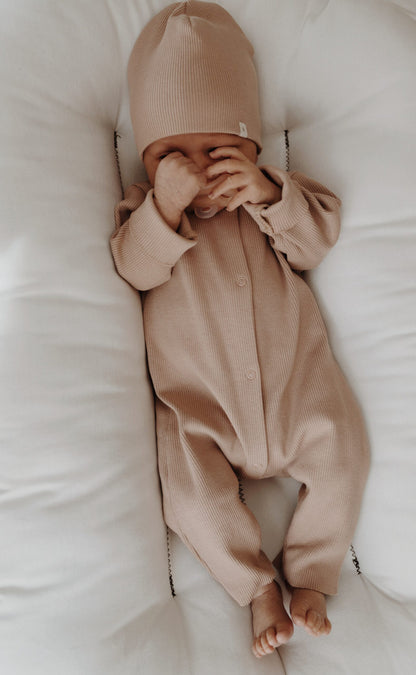 RIB ROMPER SET