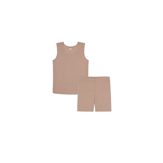 RIB SHORTS SET