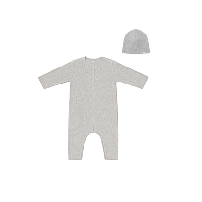 RIB ROMPER SET