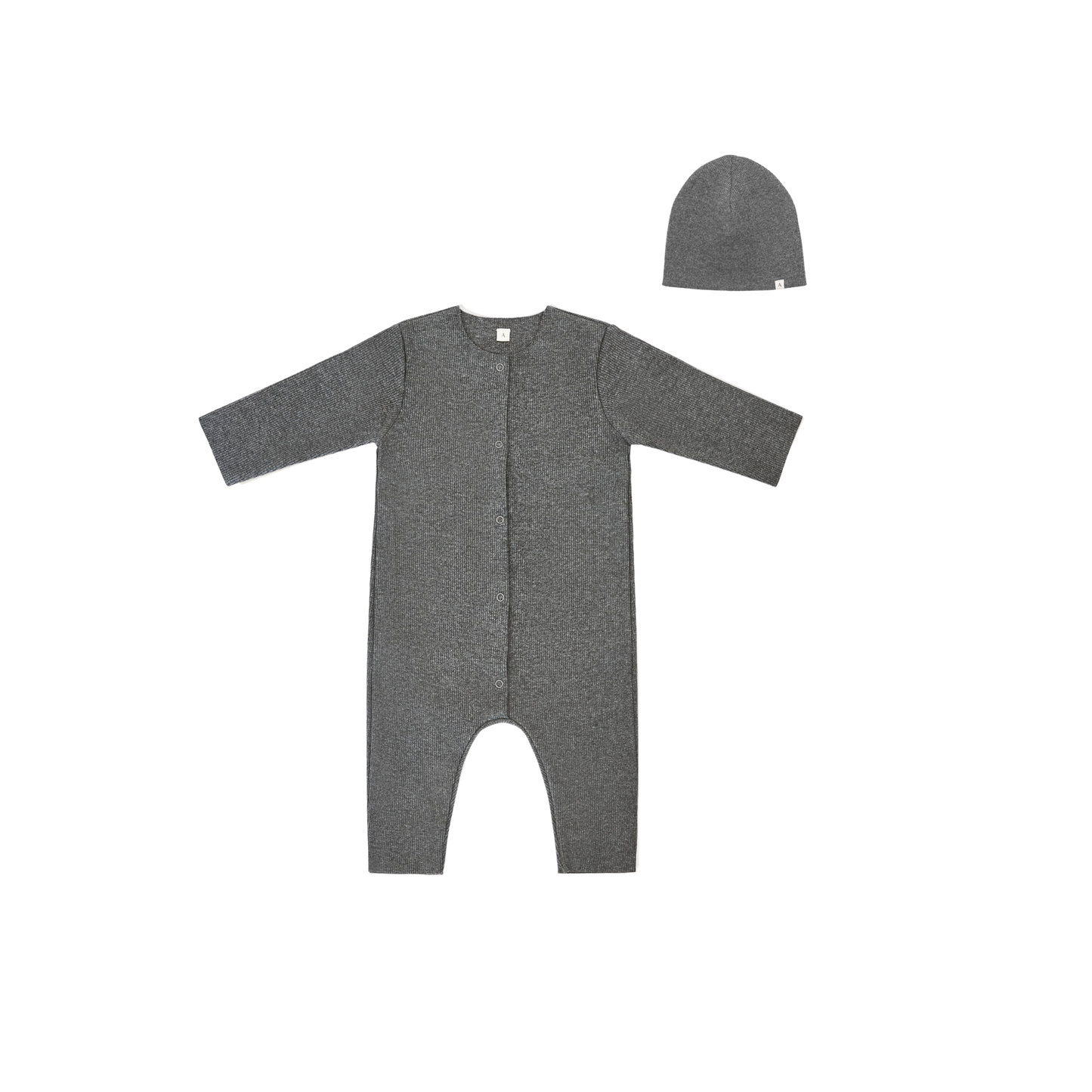 RIB ROMPER SET