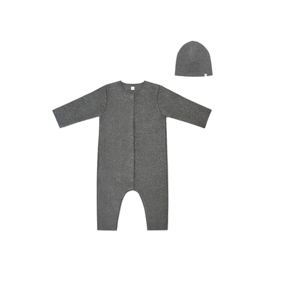 RIB ROMPER SET