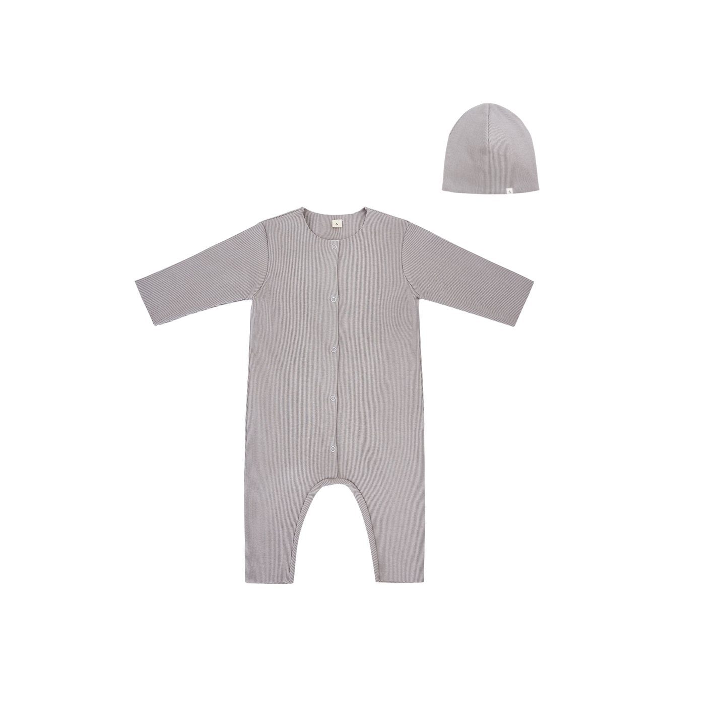 RIB ROMPER SET