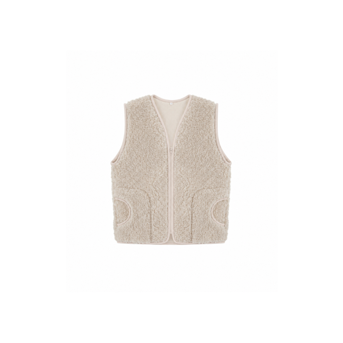WOMEN'S WOOL VEST WITH LINING