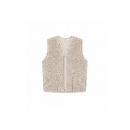 WOMEN'S WOOL VEST WITH LINING