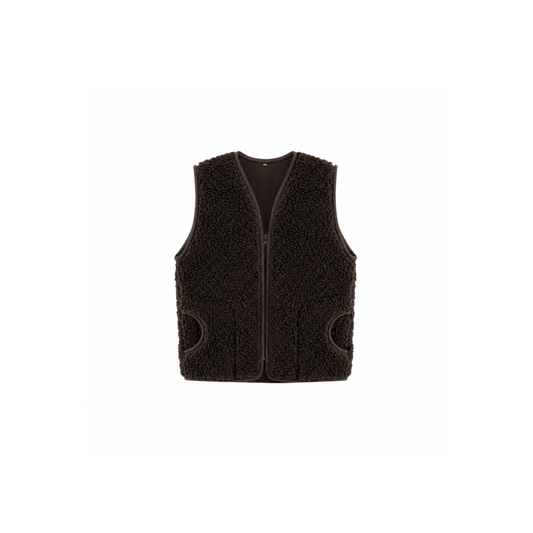 WOMEN'S WOOL VEST WITH LINING