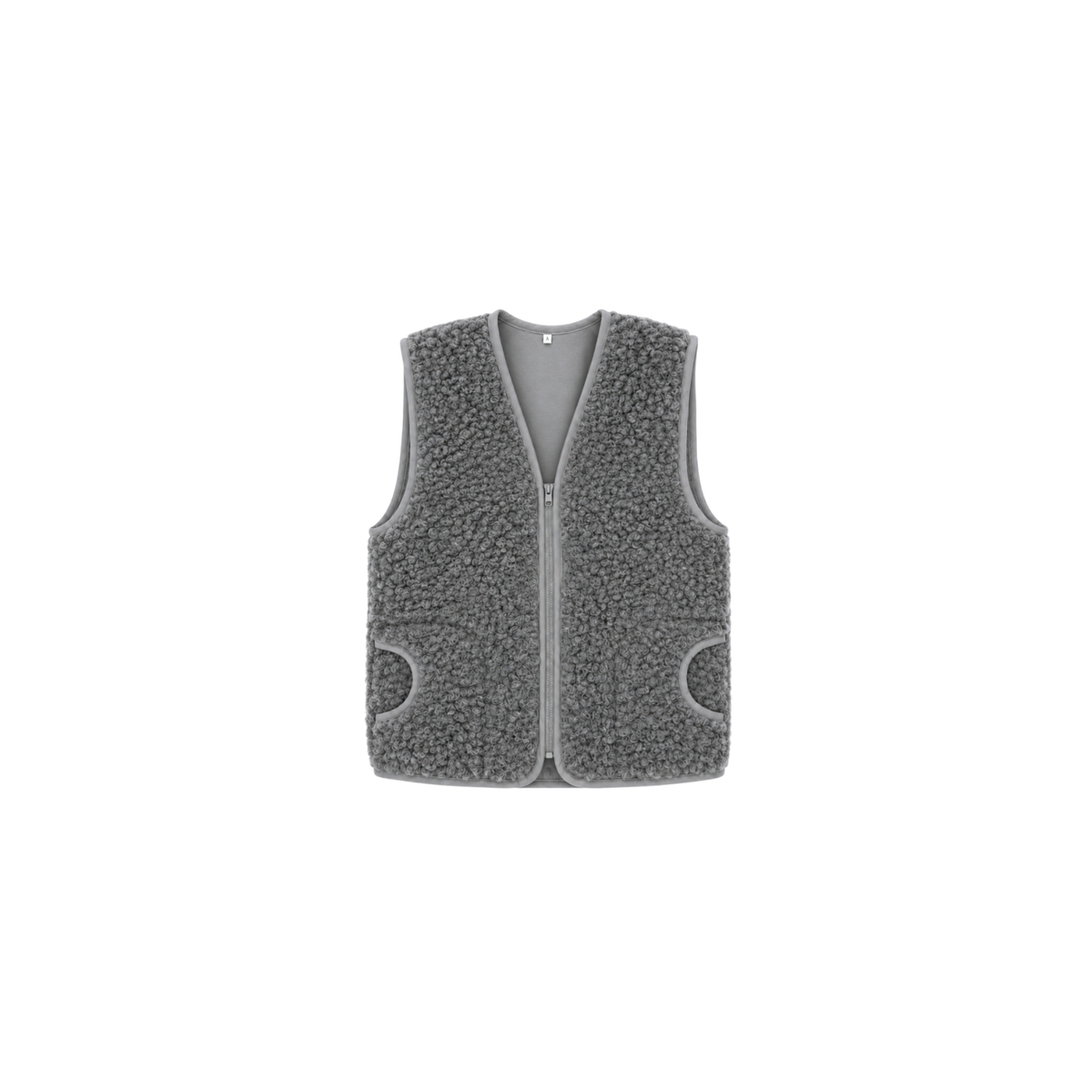 WOMEN'S WOOL VEST WITH LINING