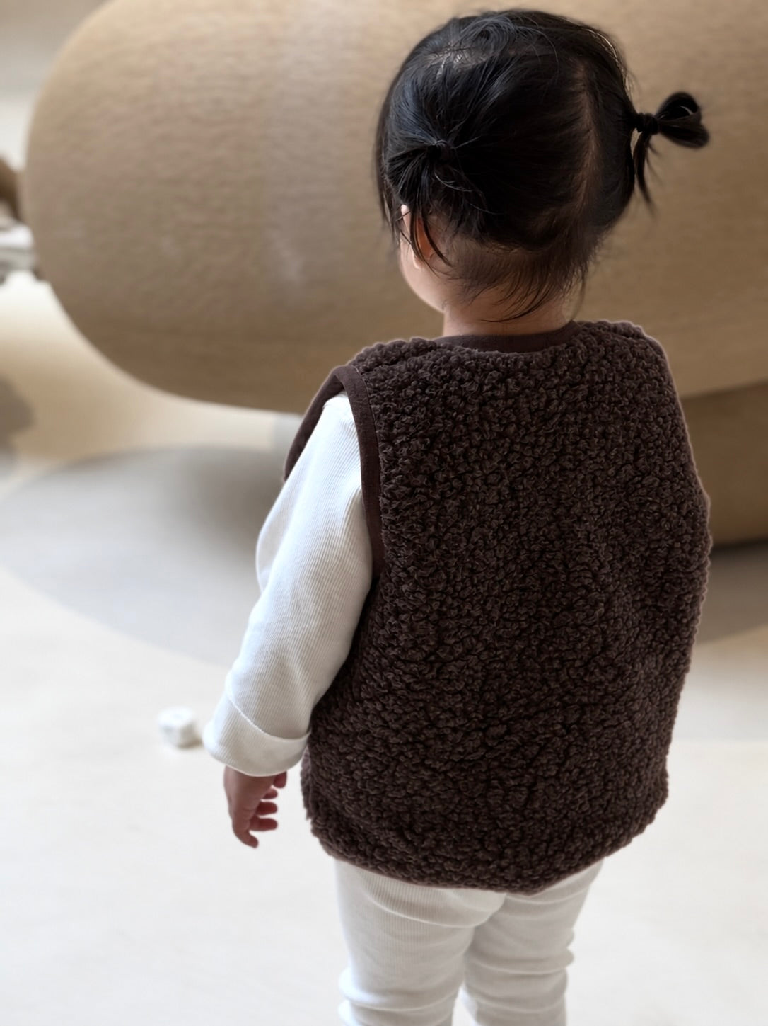 GILET IN LANA CON FODERA