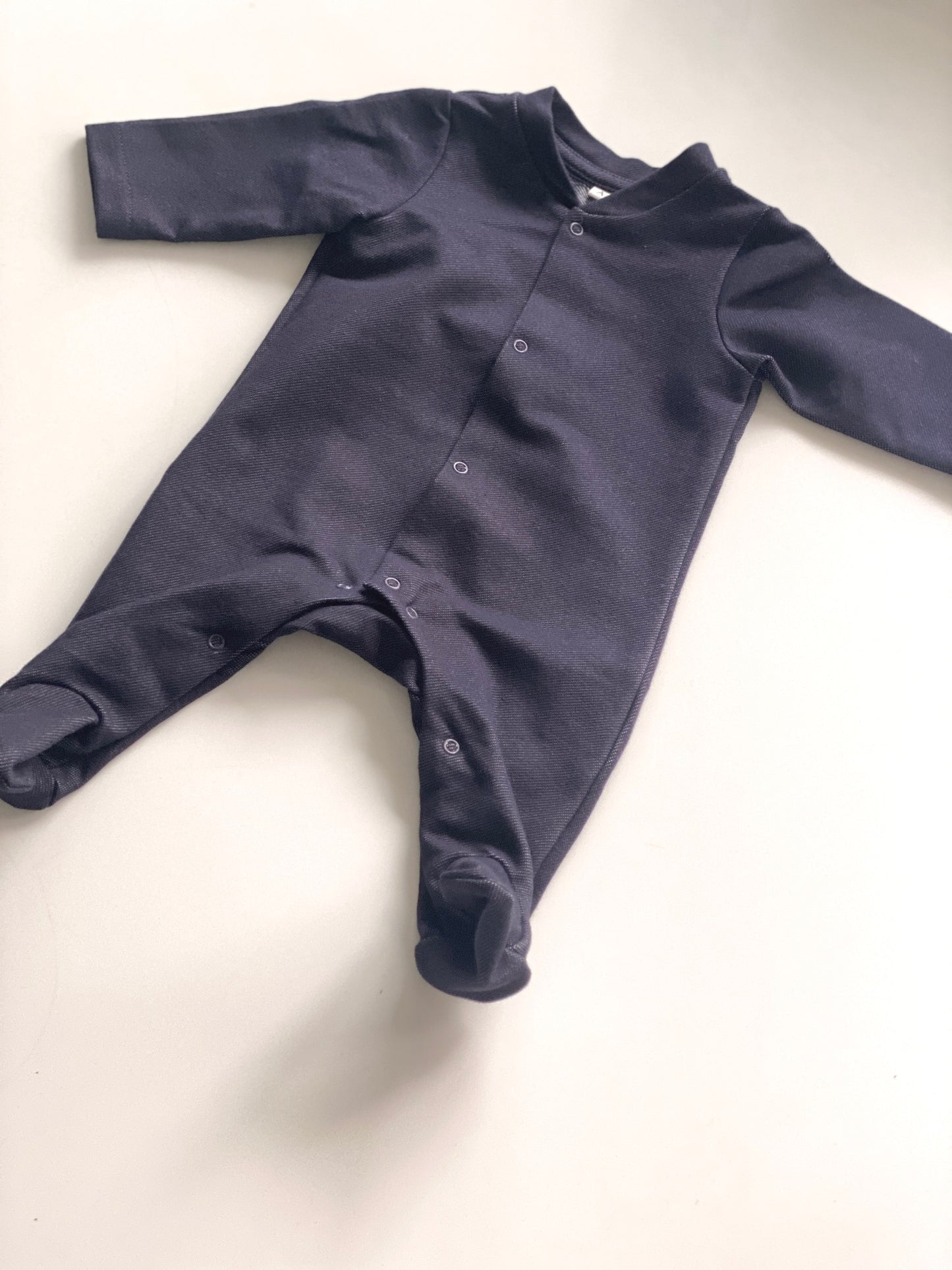 BABY DENIM BABYSUIT