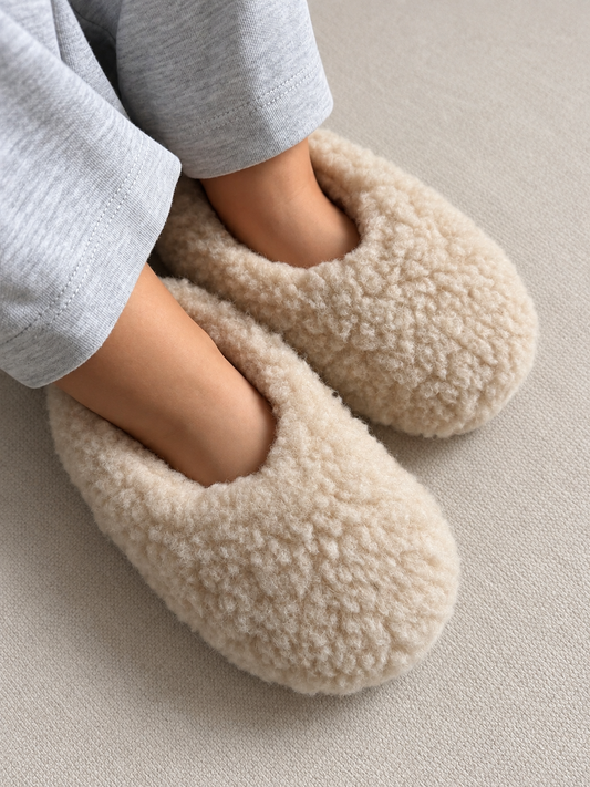 WOOL SLIPPERS