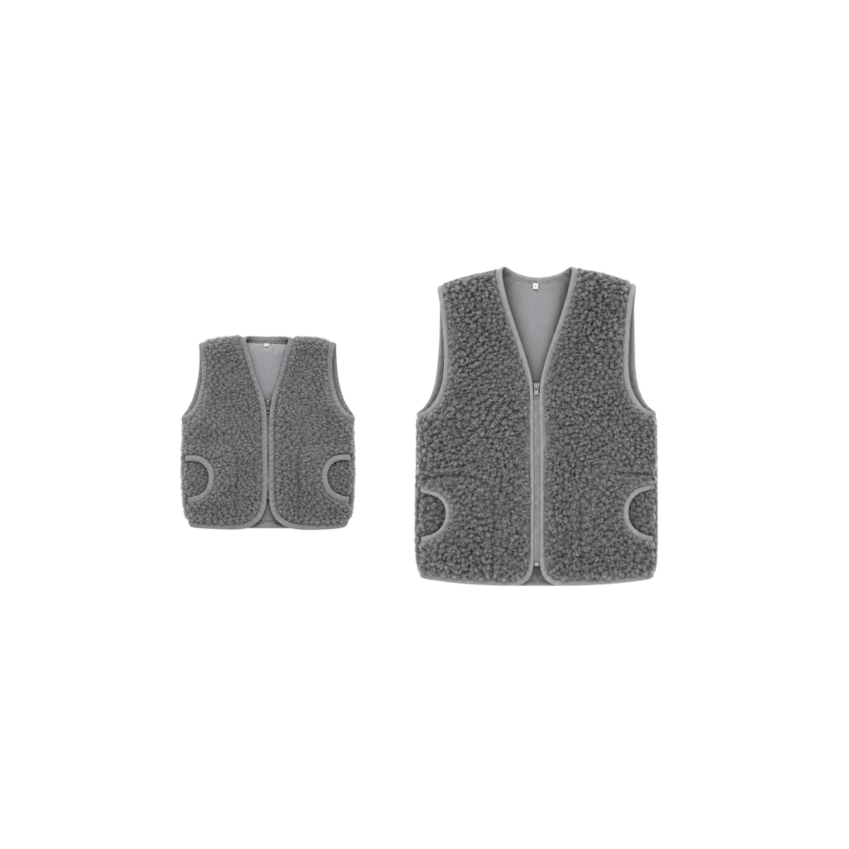 WOOL VEST SET KID & WOMAN