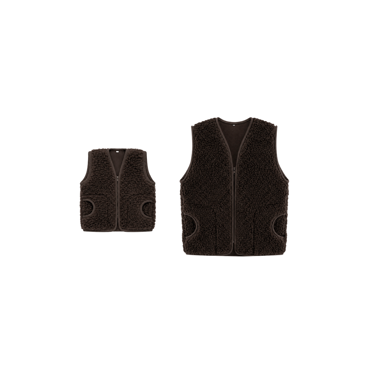 WOOL VEST SET KID & WOMAN