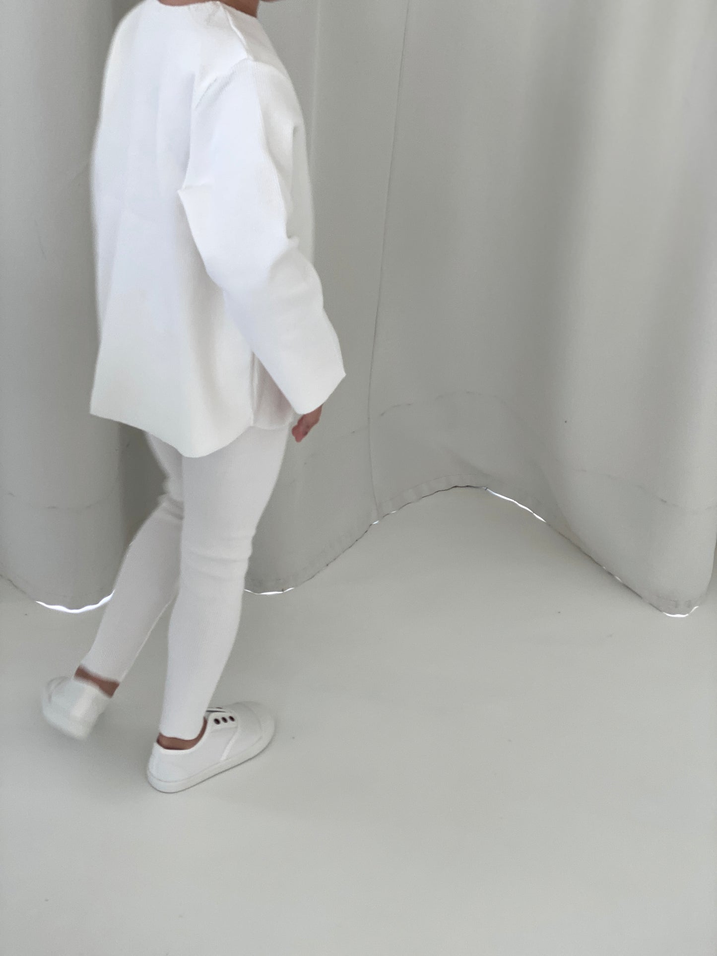 RIB SWEATSHIRT KID & WOMAN