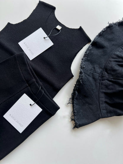 RIB SHORTS SET