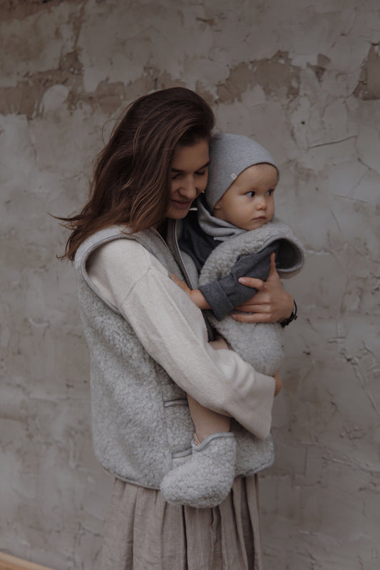 WOOL SET KID & WOMAN