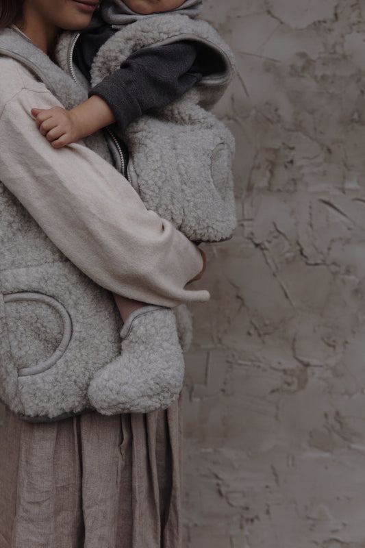 WOOL SET KID & WOMAN