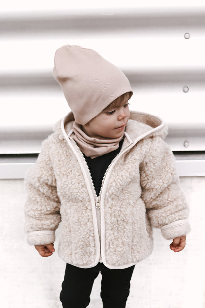 WOOL COAT WITH LINING