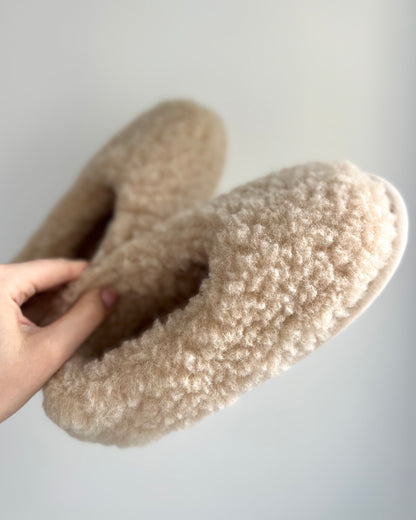 WOMEN'S WOOL SLIPPERS