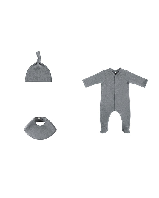 BABY STARTER SET DARK GREY