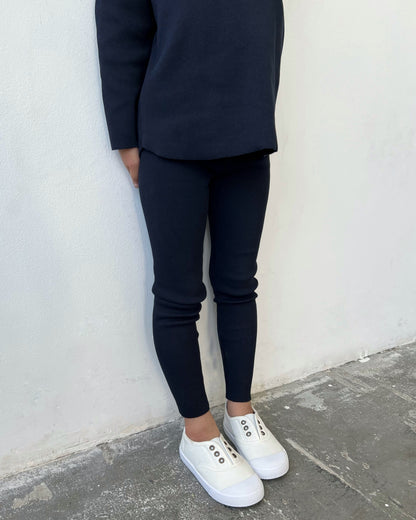 RIB SWEATSHIRT SET