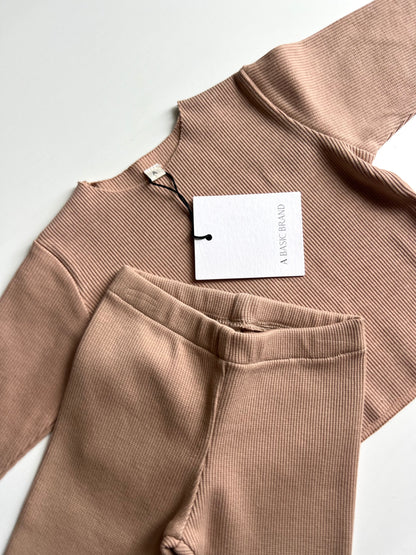 RIB SWEATSHIRT SET