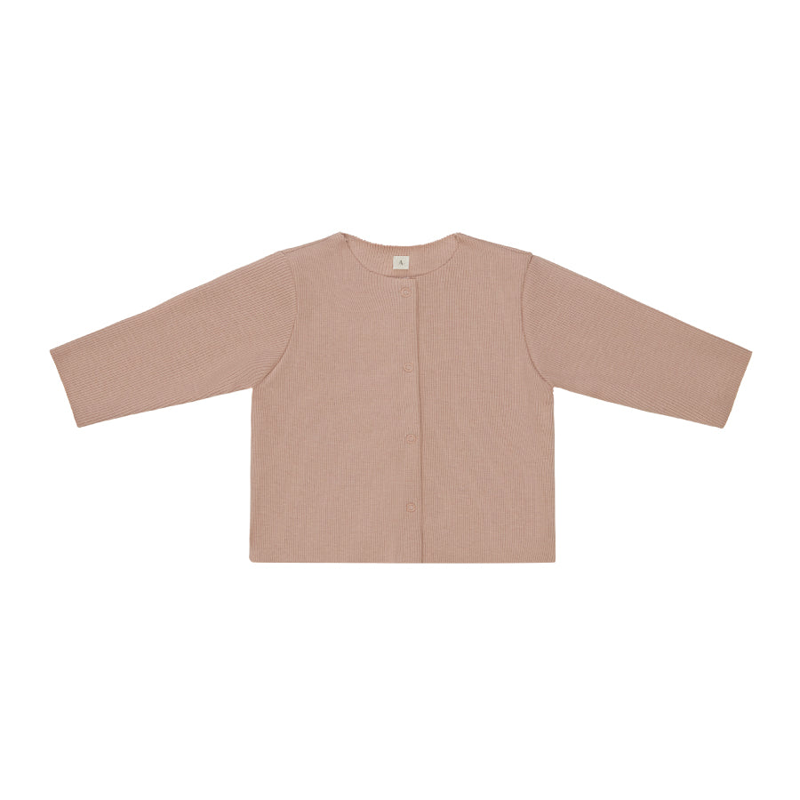 RIB CARDIGAN