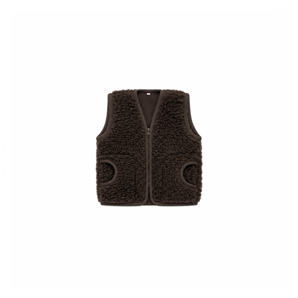 GILET IN LANA CON FODERA