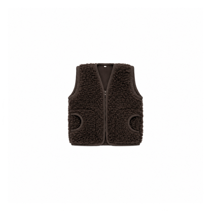 GILET IN LANA CON FODERA