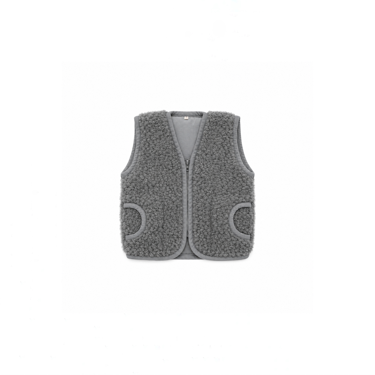 GILET IN LANA CON FODERA