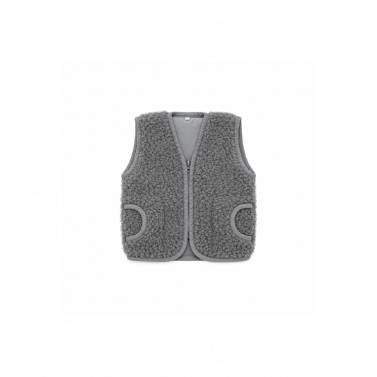 WOOL VEST WITH LINING