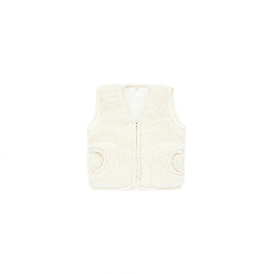 WOOL VEST WITH LINING